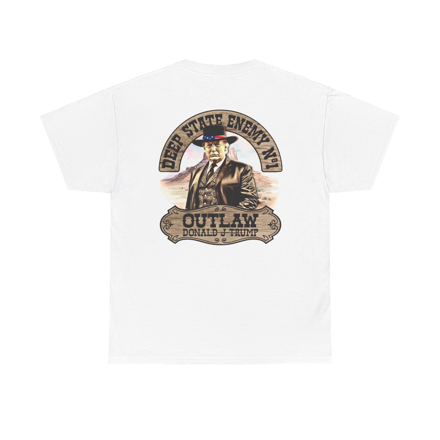 DJT Outlaw Tee (Front & Back Print)