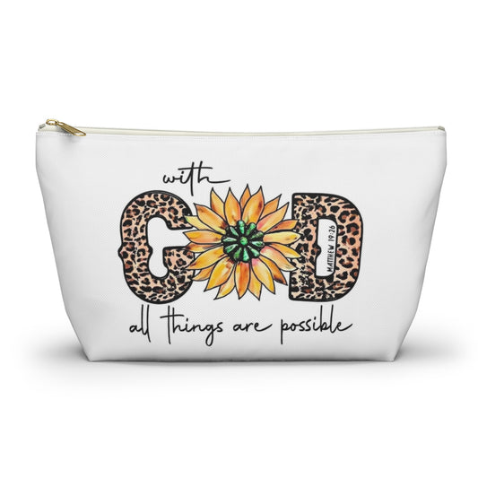 "With God" Accessory Pouch