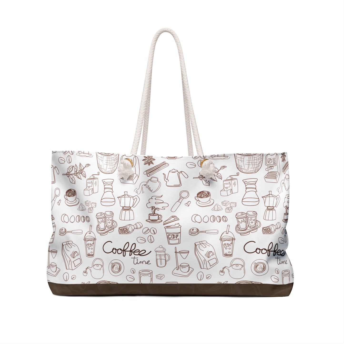 Coffee Time Weekender Bag