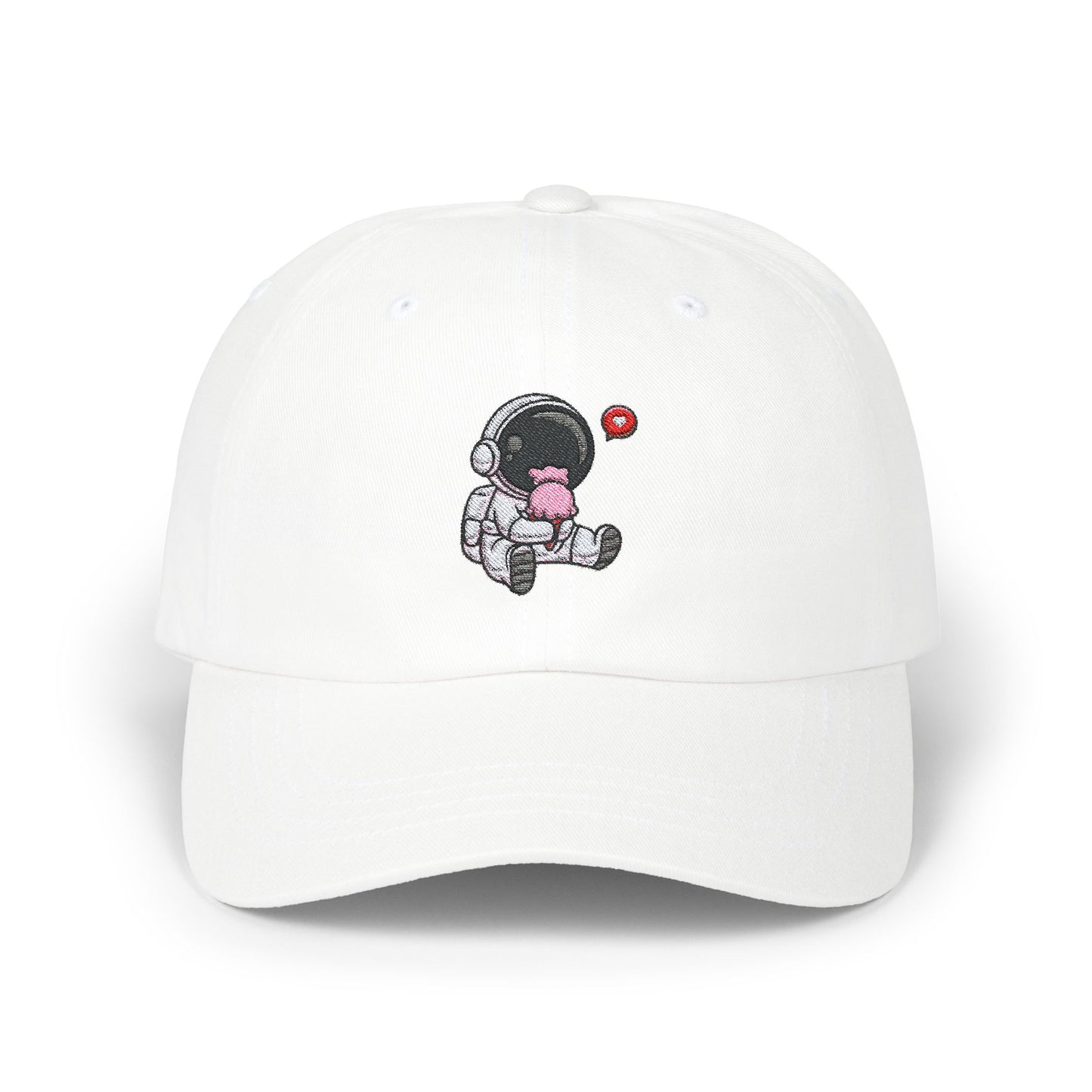 Ice Cream Astronaut Cap (Embroidered)